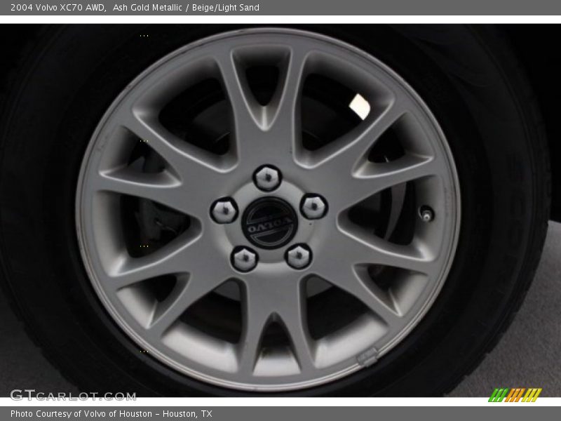 Ash Gold Metallic / Beige/Light Sand 2004 Volvo XC70 AWD