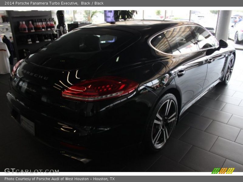 Black / Black 2014 Porsche Panamera Turbo Executive
