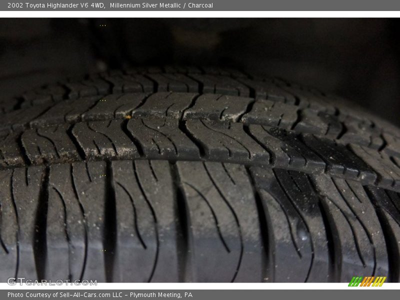 Millennium Silver Metallic / Charcoal 2002 Toyota Highlander V6 4WD