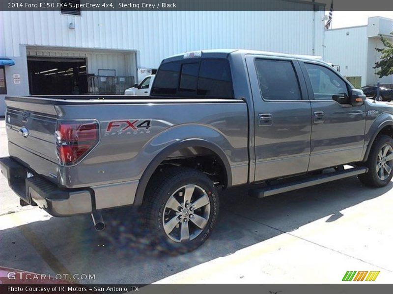 Sterling Grey / Black 2014 Ford F150 FX4 SuperCrew 4x4