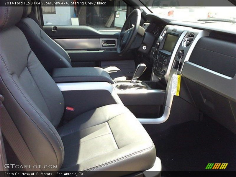 Sterling Grey / Black 2014 Ford F150 FX4 SuperCrew 4x4