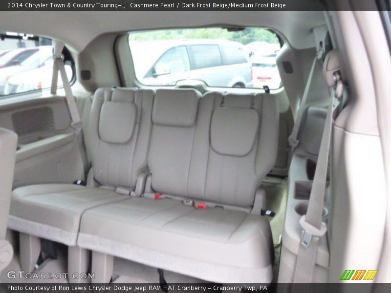 Cashmere Pearl / Dark Frost Beige/Medium Frost Beige 2014 Chrysler Town & Country Touring-L