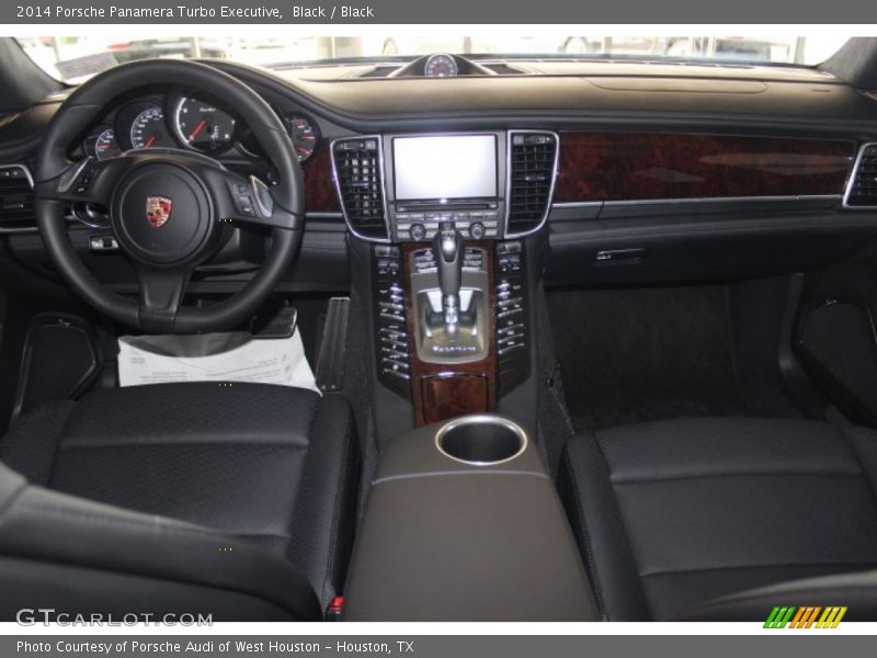 Black / Black 2014 Porsche Panamera Turbo Executive