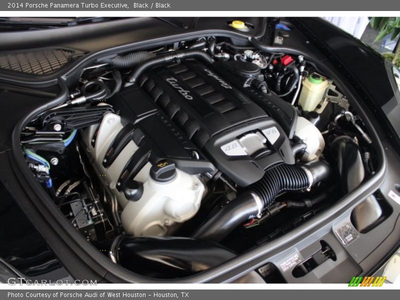  2014 Panamera Turbo Executive Engine - 4.8 Liter DFI Twin-Turbocharged DOHC 32-Valve VVT V8