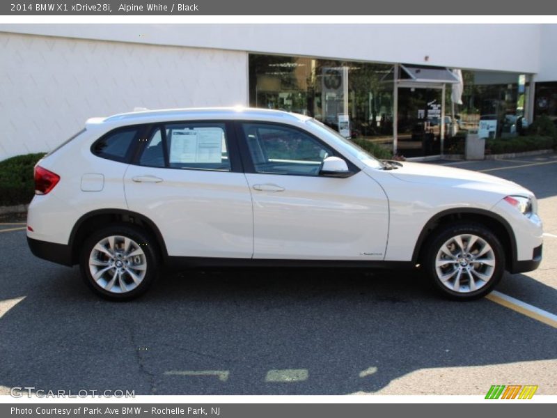 Alpine White / Black 2014 BMW X1 xDrive28i