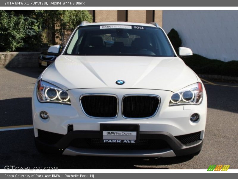 Alpine White / Black 2014 BMW X1 xDrive28i