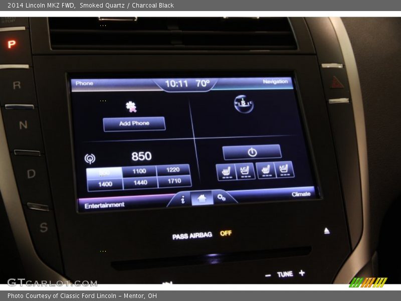 Smoked Quartz / Charcoal Black 2014 Lincoln MKZ FWD