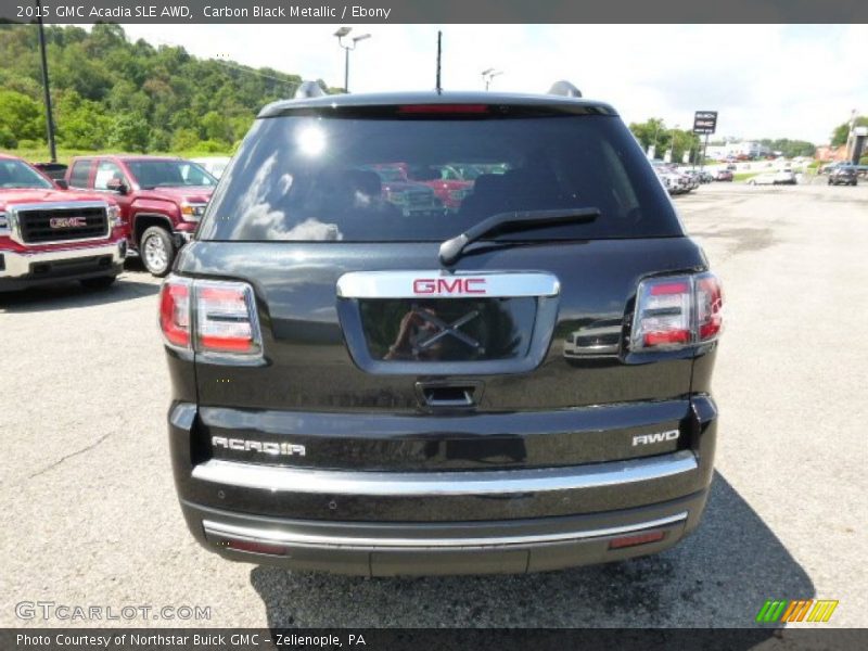 Carbon Black Metallic / Ebony 2015 GMC Acadia SLE AWD