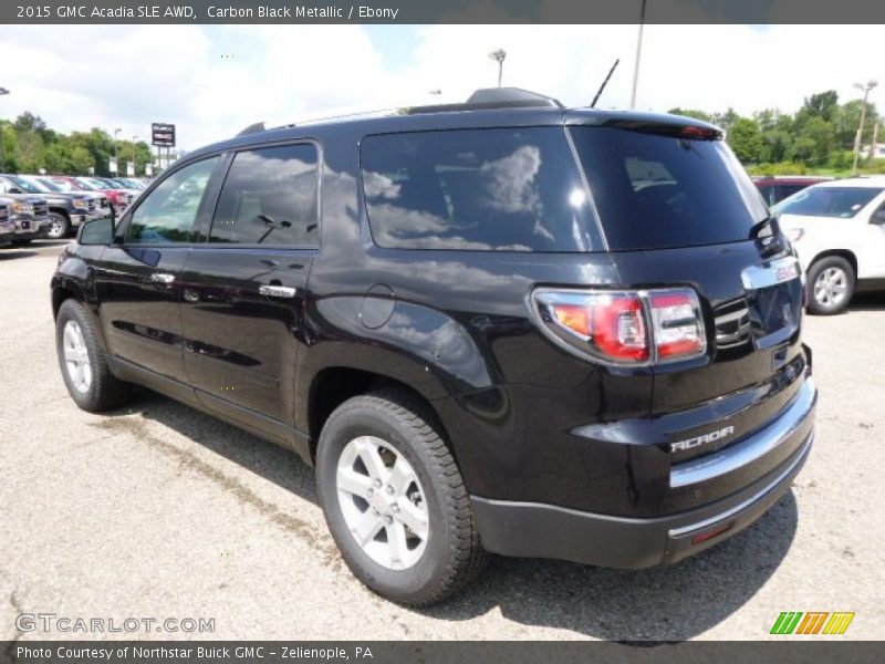 Carbon Black Metallic / Ebony 2015 GMC Acadia SLE AWD
