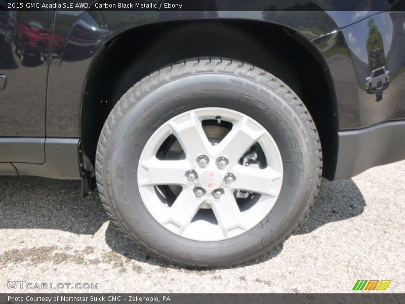 Carbon Black Metallic / Ebony 2015 GMC Acadia SLE AWD