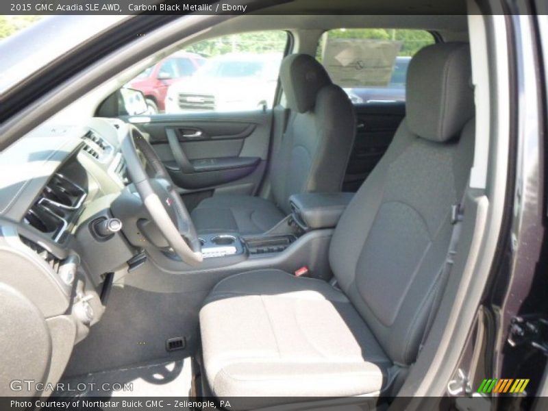 Carbon Black Metallic / Ebony 2015 GMC Acadia SLE AWD