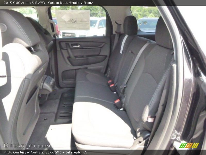Carbon Black Metallic / Ebony 2015 GMC Acadia SLE AWD