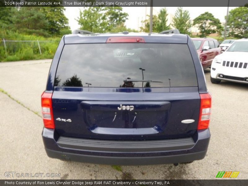 True Blue Pearl / Dark Slate Gray/Light Pebble 2014 Jeep Patriot Latitude 4x4