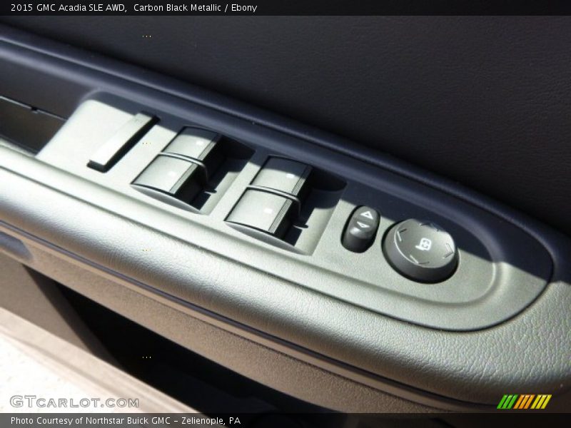 Carbon Black Metallic / Ebony 2015 GMC Acadia SLE AWD