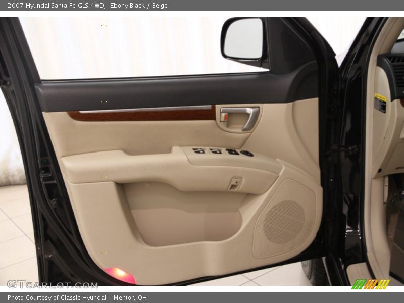 Door Panel of 2007 Santa Fe GLS 4WD