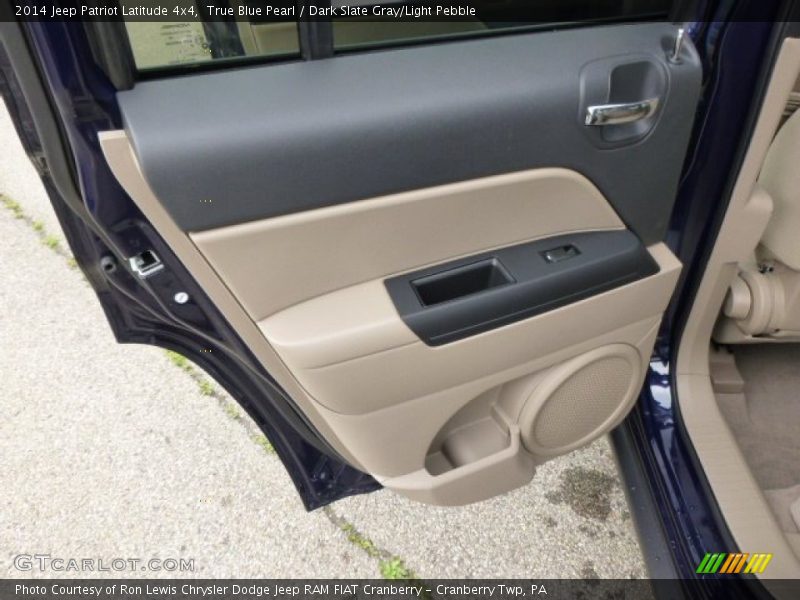 True Blue Pearl / Dark Slate Gray/Light Pebble 2014 Jeep Patriot Latitude 4x4