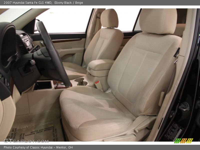 Front Seat of 2007 Santa Fe GLS 4WD
