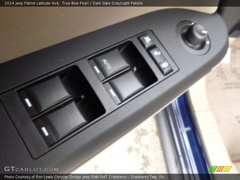True Blue Pearl / Dark Slate Gray/Light Pebble 2014 Jeep Patriot Latitude 4x4