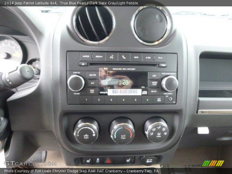 True Blue Pearl / Dark Slate Gray/Light Pebble 2014 Jeep Patriot Latitude 4x4