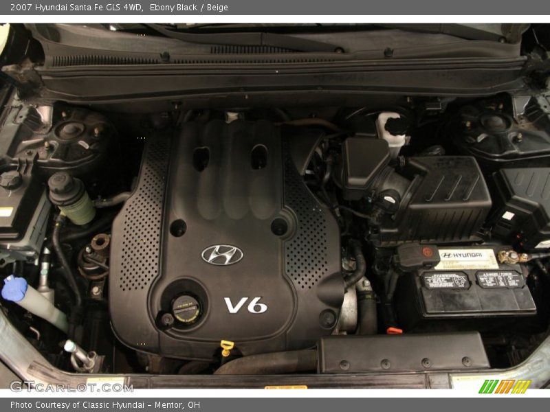  2007 Santa Fe GLS 4WD Engine - 2.7 Liter DOHC 24 Valve VVT V6