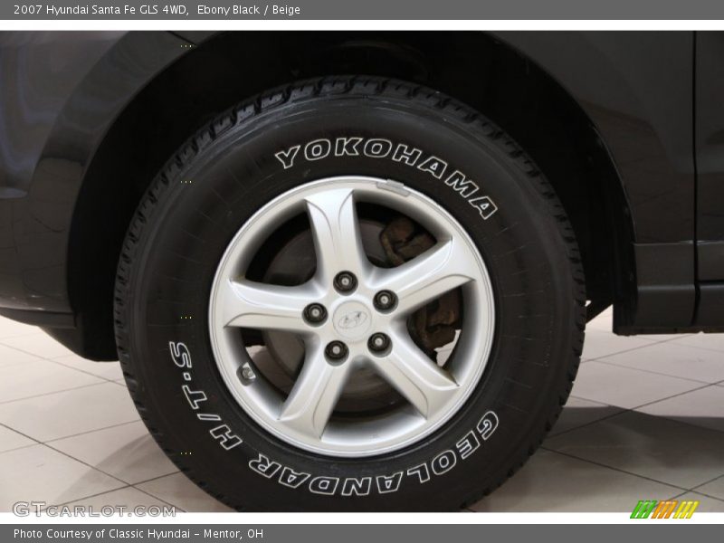  2007 Santa Fe GLS 4WD Wheel