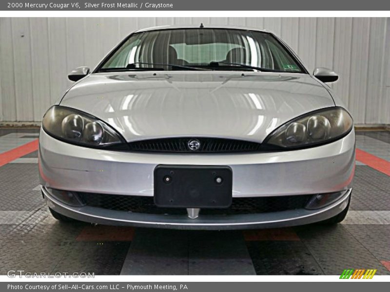 Silver Frost Metallic / Graystone 2000 Mercury Cougar V6