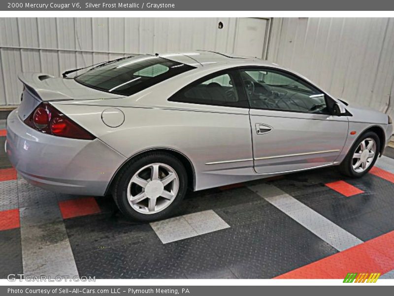 Silver Frost Metallic / Graystone 2000 Mercury Cougar V6