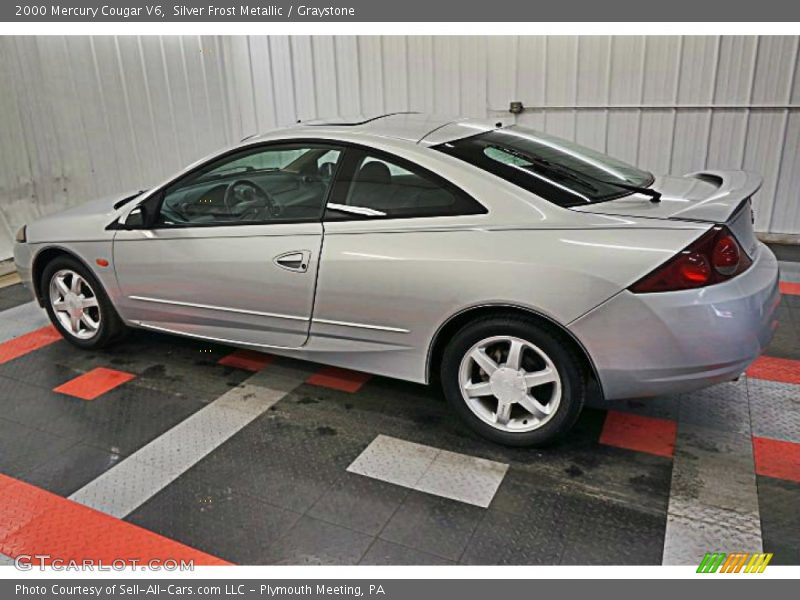 Silver Frost Metallic / Graystone 2000 Mercury Cougar V6