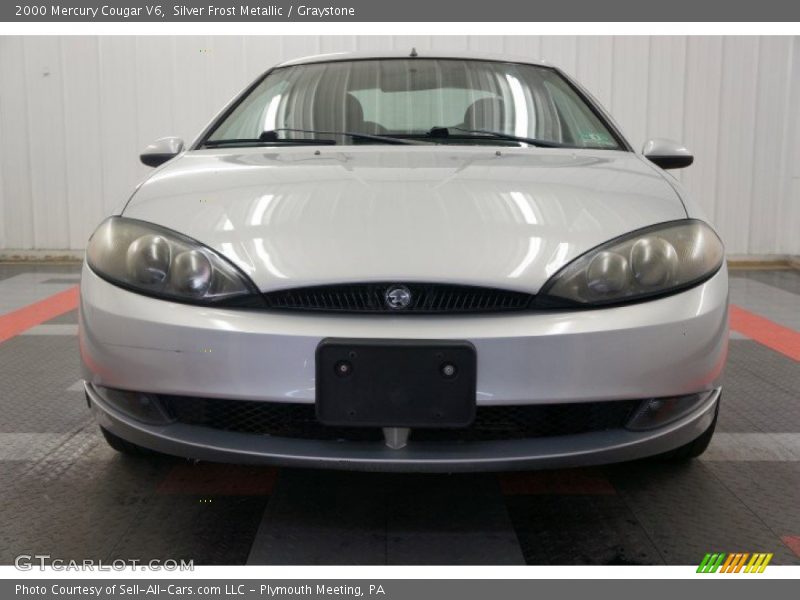 Silver Frost Metallic / Graystone 2000 Mercury Cougar V6