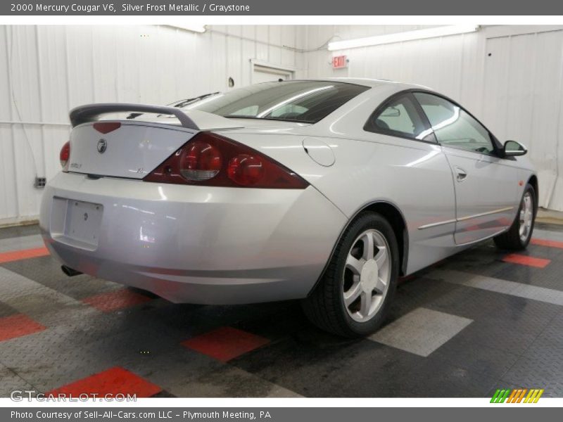 Silver Frost Metallic / Graystone 2000 Mercury Cougar V6