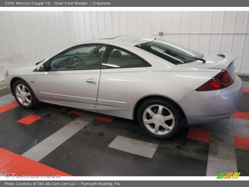 Silver Frost Metallic / Graystone 2000 Mercury Cougar V6