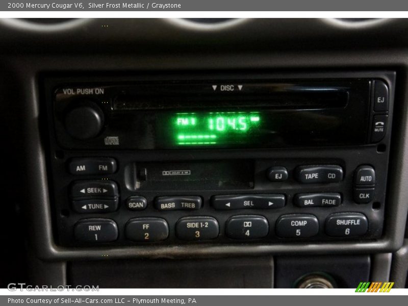 Silver Frost Metallic / Graystone 2000 Mercury Cougar V6