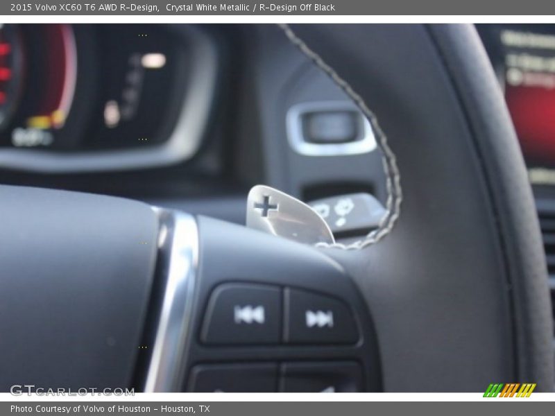 Crystal White Metallic / R-Design Off Black 2015 Volvo XC60 T6 AWD R-Design