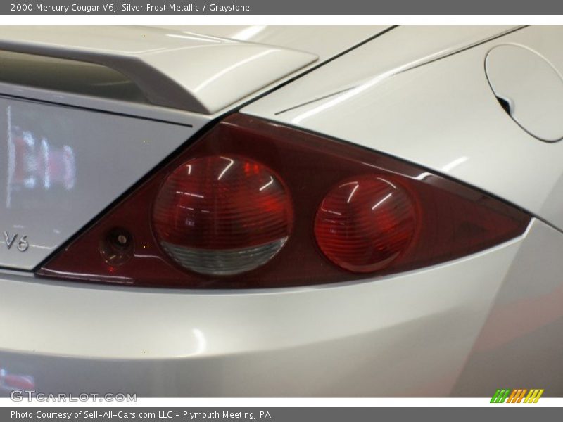 Silver Frost Metallic / Graystone 2000 Mercury Cougar V6