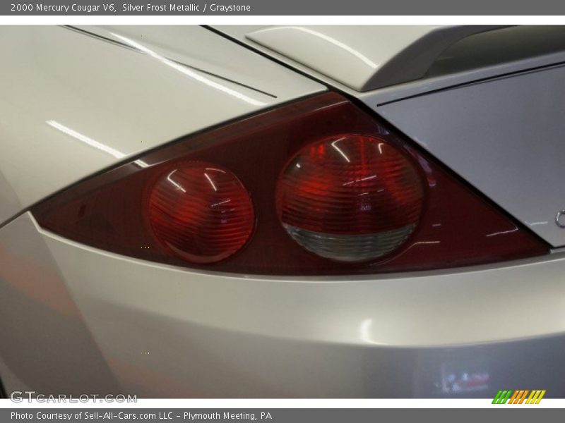 Silver Frost Metallic / Graystone 2000 Mercury Cougar V6
