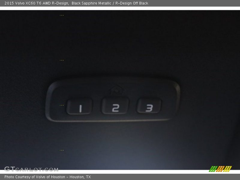 Black Sapphire Metallic / R-Design Off Black 2015 Volvo XC60 T6 AWD R-Design