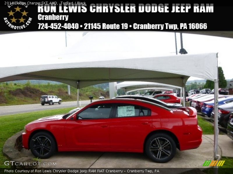 TorRed / Black 2014 Dodge Charger SXT AWD
