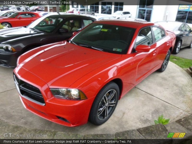 TorRed / Black 2014 Dodge Charger SXT AWD