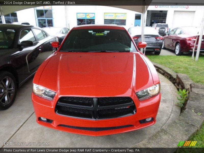 TorRed / Black 2014 Dodge Charger SXT AWD