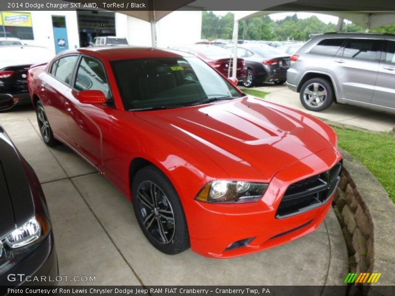 TorRed / Black 2014 Dodge Charger SXT AWD
