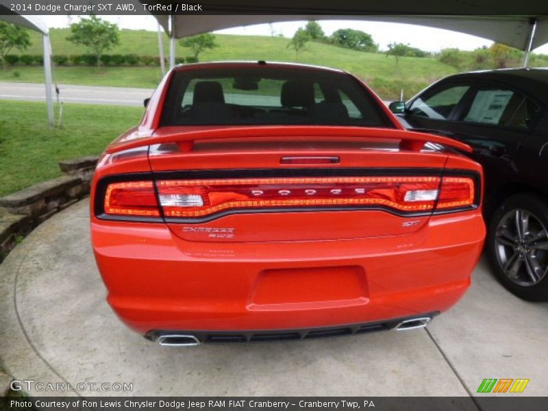 TorRed / Black 2014 Dodge Charger SXT AWD