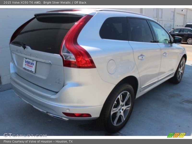 Bright Silver Metallic / Off Black 2015 Volvo XC60 T6 AWD