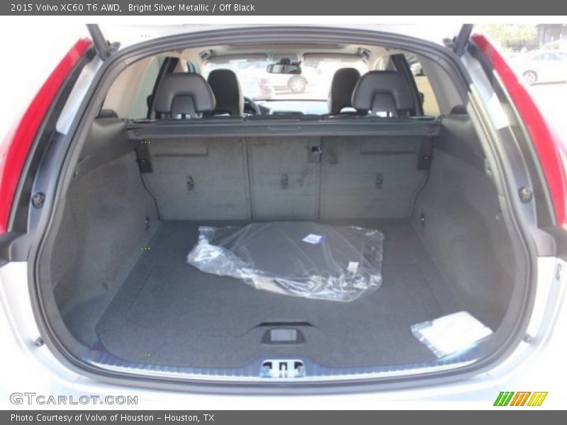 Bright Silver Metallic / Off Black 2015 Volvo XC60 T6 AWD