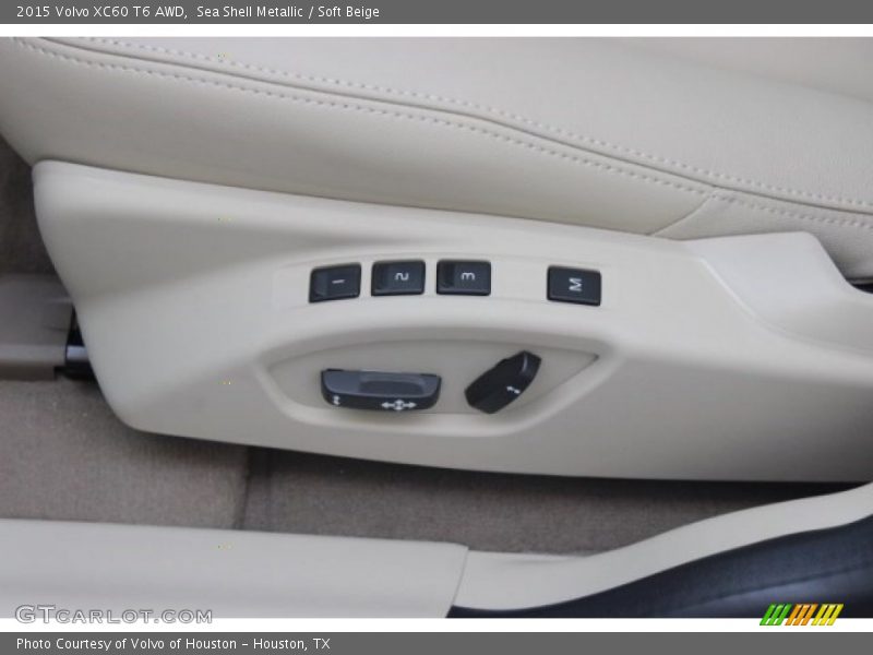 Sea Shell Metallic / Soft Beige 2015 Volvo XC60 T6 AWD