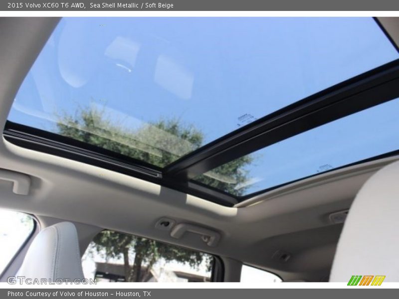 Sea Shell Metallic / Soft Beige 2015 Volvo XC60 T6 AWD