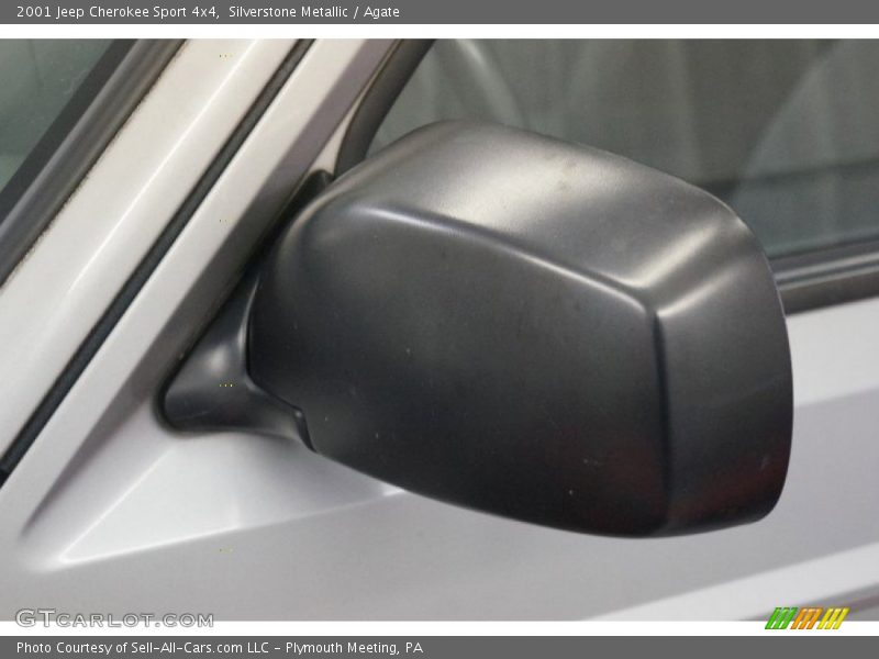 Silverstone Metallic / Agate 2001 Jeep Cherokee Sport 4x4