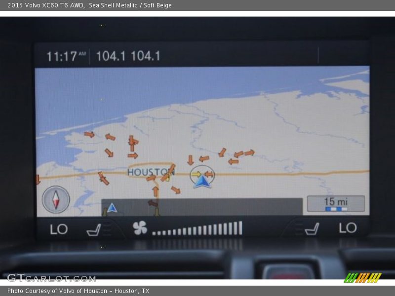 Sea Shell Metallic / Soft Beige 2015 Volvo XC60 T6 AWD