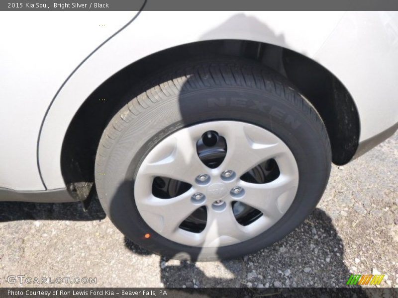 Bright Silver / Black 2015 Kia Soul