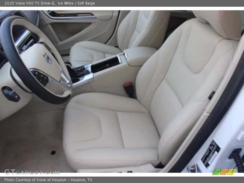 Ice White / Soft Beige 2015 Volvo V60 T5 Drive-E