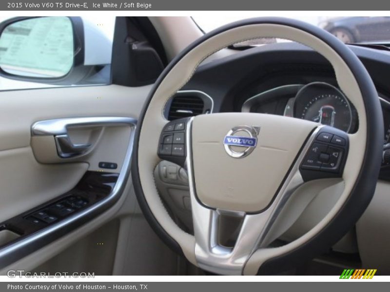 Ice White / Soft Beige 2015 Volvo V60 T5 Drive-E